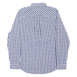 TOMMY HILFIGER Regular Fit Mens Shirt Blue Check Long Sleeve M