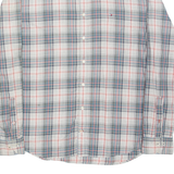 TOMMY HILFIGER New York Fit Mens Shirt Grey Check Long Sleeve 2XL