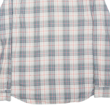 TOMMY HILFIGER New York Fit Mens Shirt Grey Check Long Sleeve 2XL