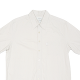 GUESS Mens Plain Shirt Beige L