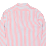 NAUTICA Slim Fit Mens Shirt Pink Pinstripe Long Sleeve XL