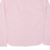 NAUTICA Slim Fit Mens Shirt Pink Pinstripe Long Sleeve XL