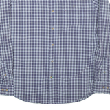 TOMMY HILFIGER Heritage Poplin Mens Shirt Blue Check Long Sleeve M