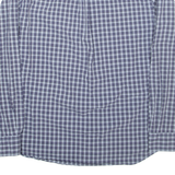 TOMMY HILFIGER Heritage Poplin Mens Shirt Blue Check Long Sleeve M