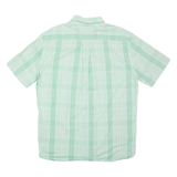 TOMMY HILFIGER Mens Shirt Green Check L