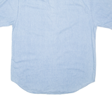 PORT AND COMPANY Denim Look Mens Plain Shirt Blue L