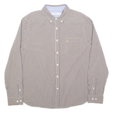 NAUTICA Mens Shirt Blue Gingham Long Sleeve XL