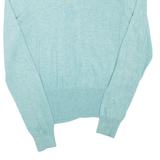 MONSOON Womens Cardigan Blue Tight Knit S