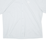 PUMA Mens Plain Shirt Grey 2XL