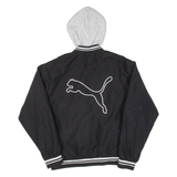 PUMA Mens Jacket Black Hooded S