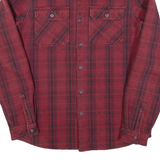 BILLABONG Mens Lumberjack Jacket Red Check M