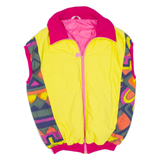CARRY ON Womens Puffer Gilet Yellow M
