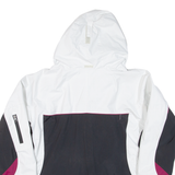 COLUMBIA Womens Rain Coat Black Hooded XL