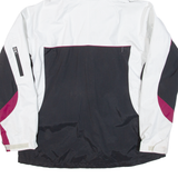 COLUMBIA Womens Rain Coat Black Hooded XL