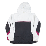 COLUMBIA Womens Rain Coat Black Hooded XL