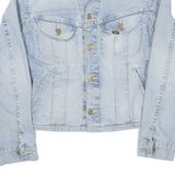 LEE Womens Denim Jacket Blue M