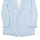 ZARA WOMAN Womens Blazer Jacket Blue S