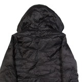 NAUTICA Insulated Womens Puffer Coat Black Hooded L