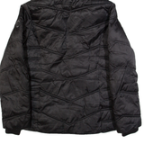 NAUTICA Insulated Womens Puffer Coat Black Hooded L