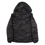 NAUTICA Insulated Womens Puffer Coat Black Hooded L