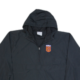 CHAMPION Mens Anorak Jacket Black USA Hooded XL