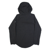 ADIDAS Womens Rain Jacket Black Hooded Crazy Pattern S