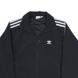 ADIDAS Womens Track Jacket Black UK 6