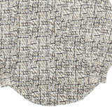 NOTATIONS Womens Shirt Beige Crazy Pattern Long Sleeve M