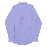 TOMMY HILFIGER Mens Shirt Purple Check Long Sleeve M