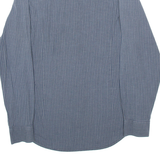 TOMMY HILFIGER New York Fit Mens Shirt Blue Check Long Sleeve M