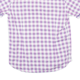 TED BAKER Mens Shirt Purple Check S