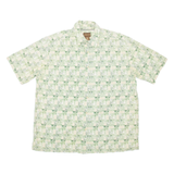 ST JOHNS BAY Mens Shirt Green Geometric XL