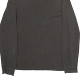 FRED PERRY Mens Polo Shirt Grey Long Sleeve M