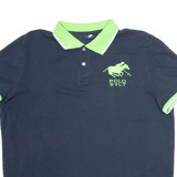POLO SYLT Mens Polo Shirt Blue 2XL