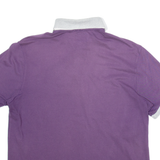 CHAMPION Mens Polo Shirt Purple L