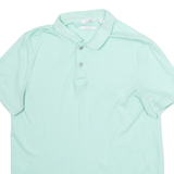 CALVIN KLEIN Mens Polo Shirt Green M
