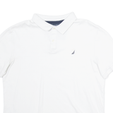 NAUTICA Mens Polo Shirt White 2XL