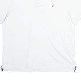 NAUTICA Mens Polo Shirt White 2XL