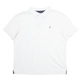 NAUTICA Mens Polo Shirt White 2XL