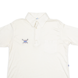 CHAMPION Mens Polo Shirt Cream XL