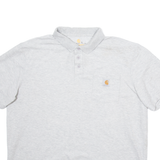 CARHARTT Mens Polo Shirt Grey XL