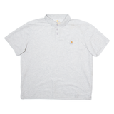 CARHARTT Mens Polo Shirt Grey XL