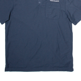 CARHARTT Workwear Mens Polo Shirt Blue L