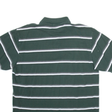NAUTICA Mens Polo Shirt Green Striped XL