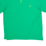 NAUTICA Mens Polo Shirt Green L