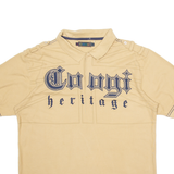 COOGI Mens Polo Shirt Beige L
