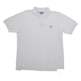 CHAPS RALPH LAUREN Mens Polo Shirt Grey L