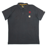 CARHARTT Workwear Mens Polo Shirt Black XL