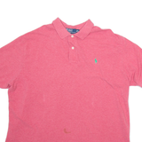 POLO RALPH LAUREN Mens Polo Shirt Red 2XL
