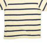 NAUTICA Mens Polo Shirt Yellow Striped M